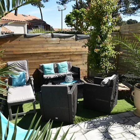 Location - Maison 4/5 Pers. Avec Piscine, Proche Plages & Commerces. - Fr-1-705-6 *